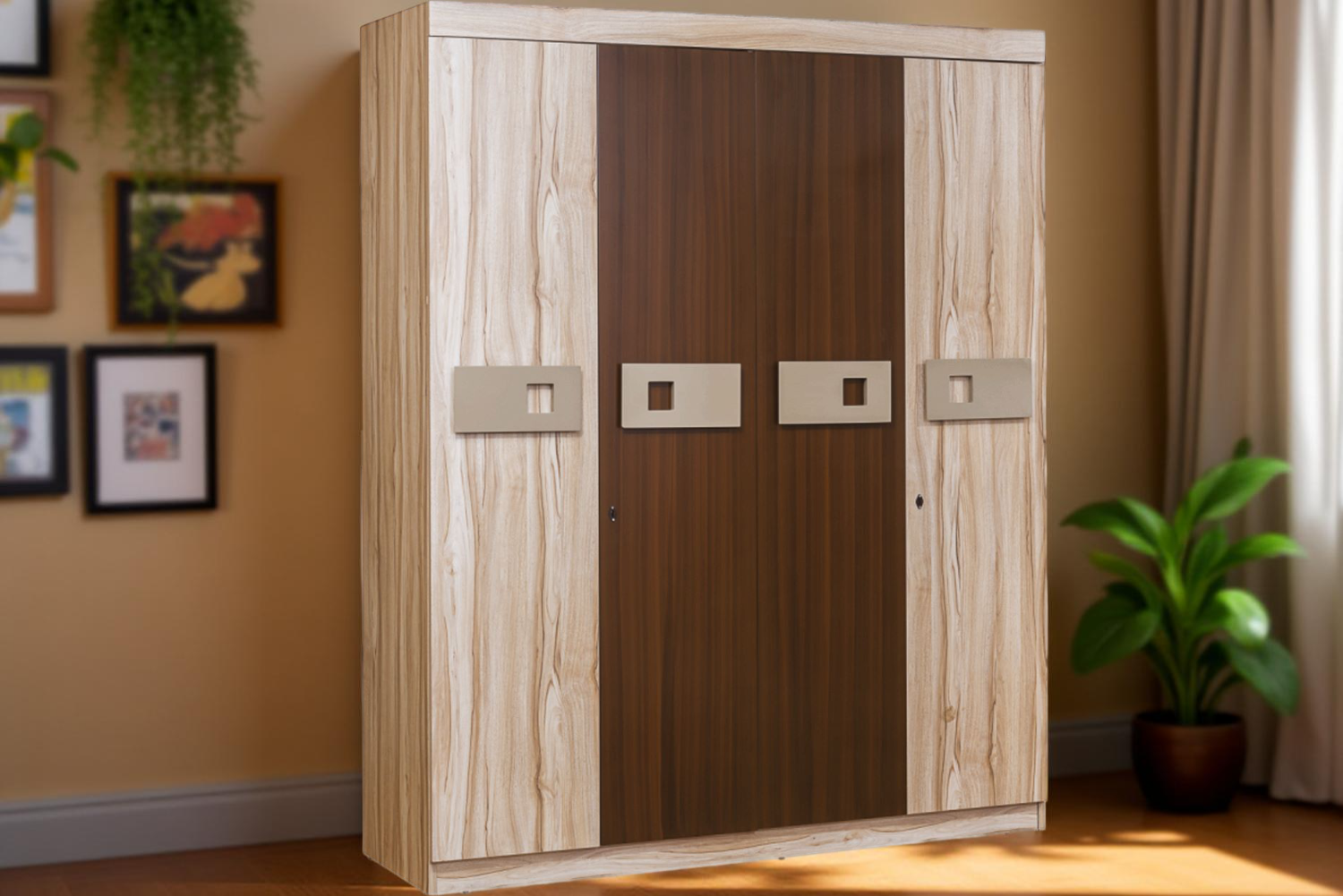 Elevate Your Bedroom with Elegant 4-Door Wardrobes