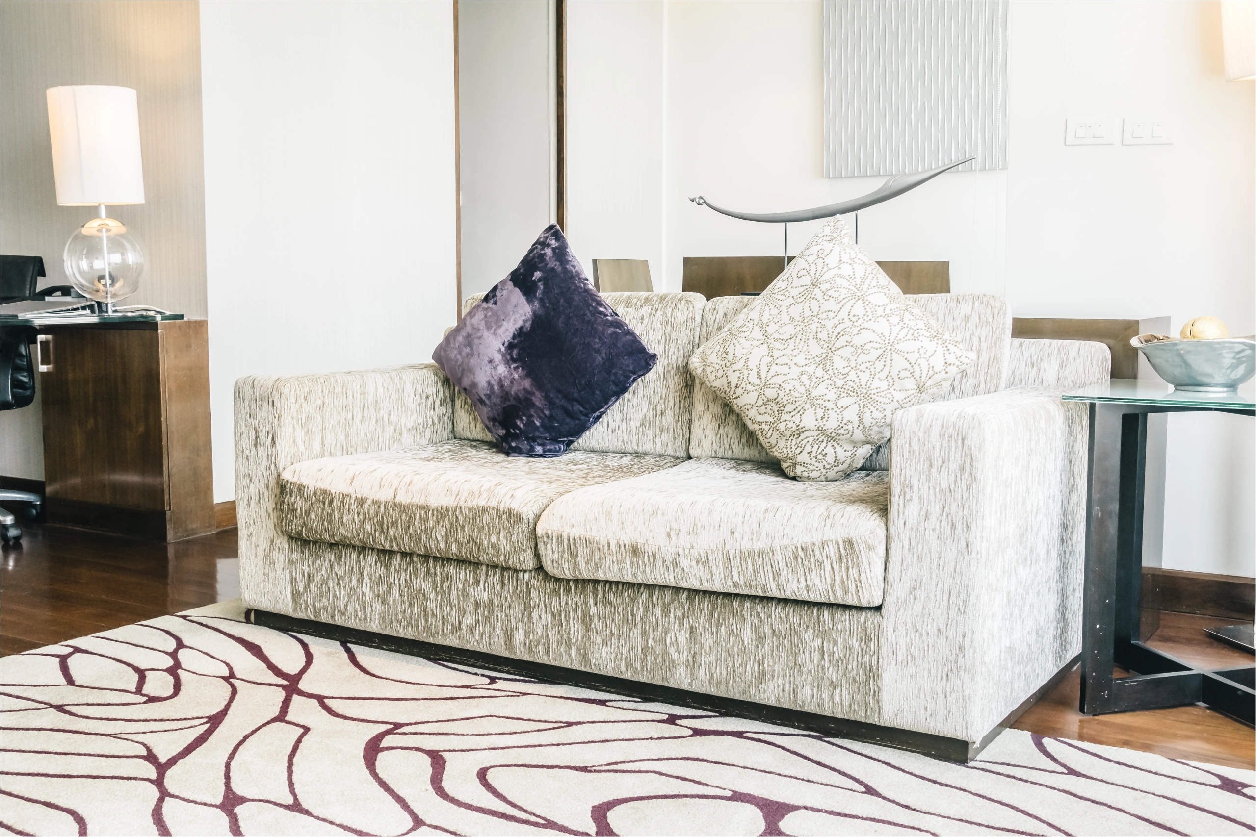 Relaxation at Home with Modern Sofa Set Design and Rocking Chairs