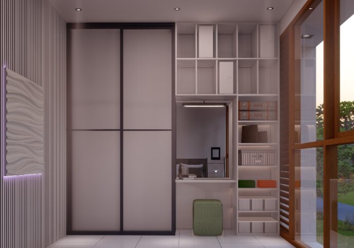 The Perfect Sectionalizer – Choosing a 4-Door Wardrobe with Drawers for Customized Furniture for Home Needs