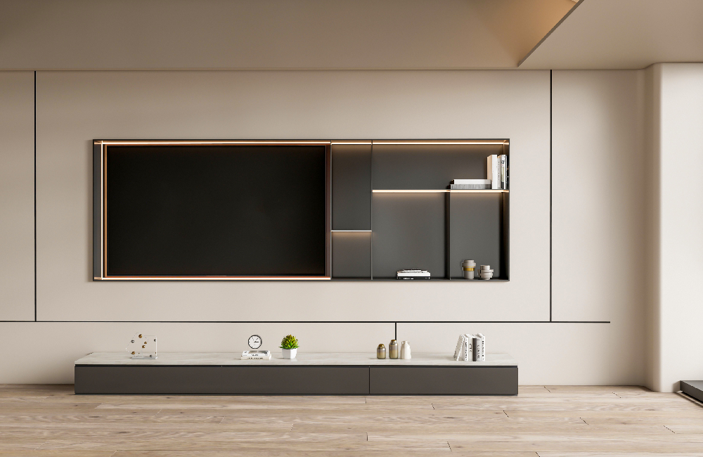 The Media Centerpiece – Choosing a Stylish TV Cabinet Design for Your Living Hall TV Panel Design