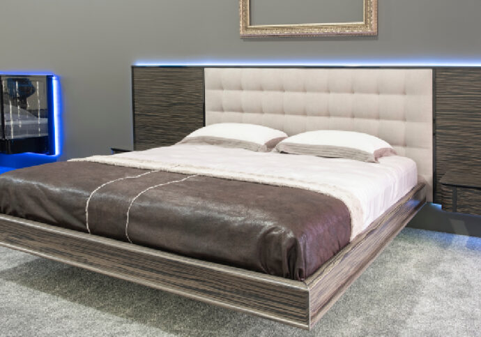 Creating a cohesive master suite with a king bed with storage and matching bedside tables