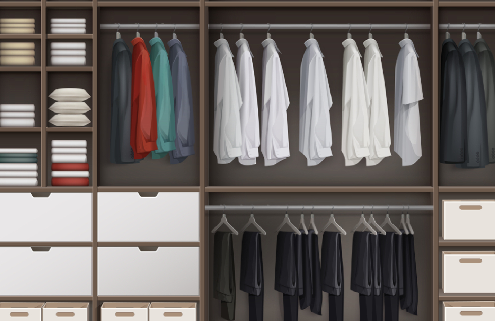 Organizing your home with a sleek 4 door wardrobe and stylish wardrobe design