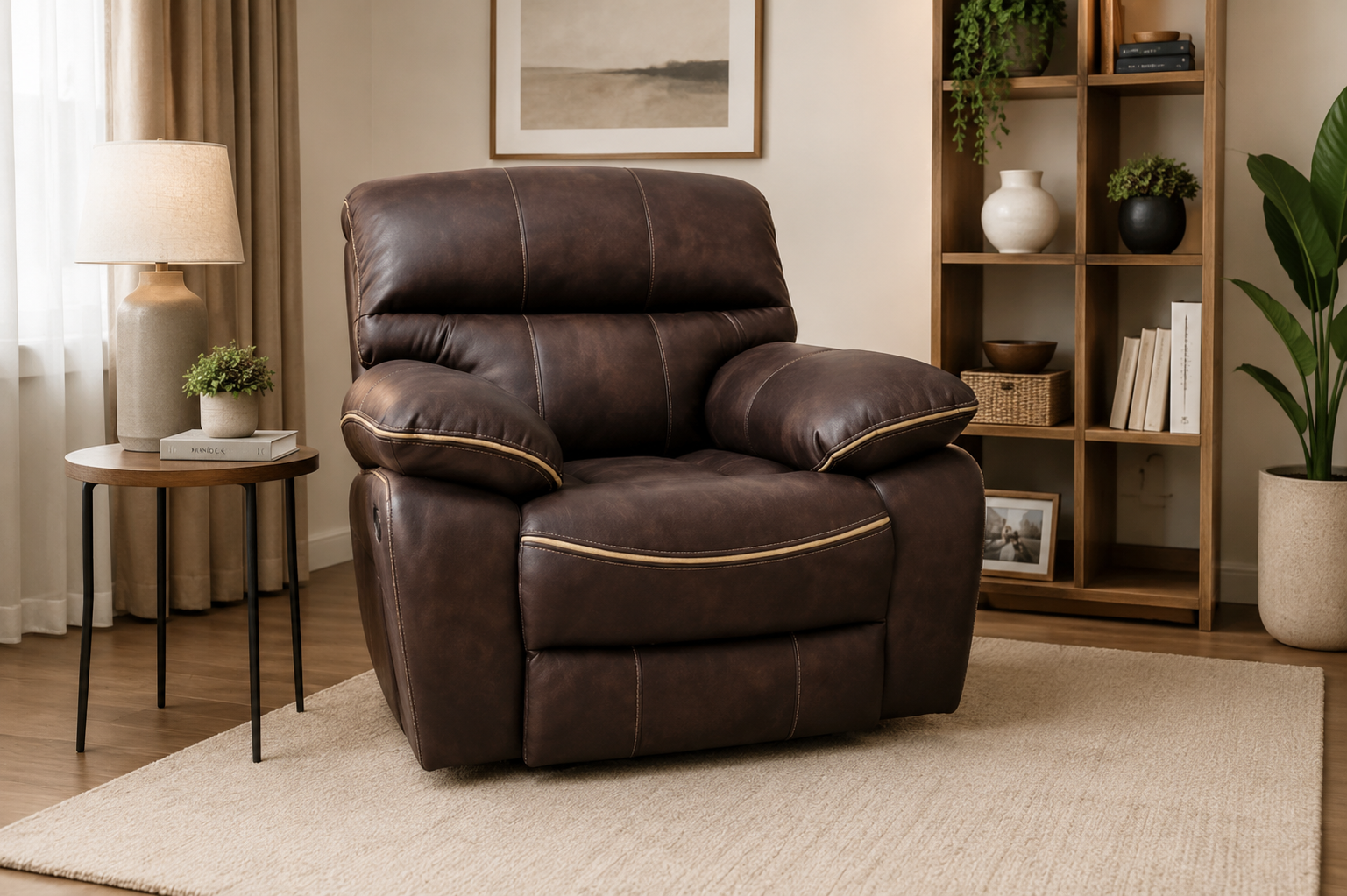 Incorporating a modern leatherette recliner chair into your luxury sofa sets for ultimate structural relaxation
